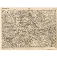 Reymann´s Special-Karte Nr.108 Dessau (1879) 1:200.000